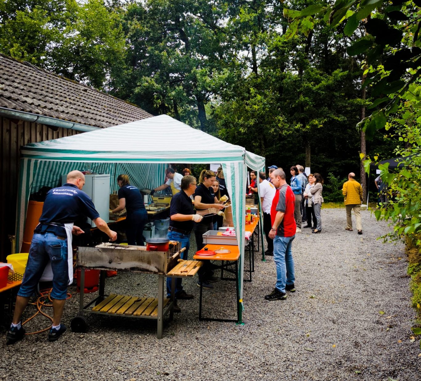 Verpflegunsstation am Lehrbienenstand Altenthann